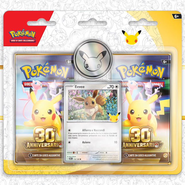 Preordine Pokèmon 30° Anniversario - Blister 2 Buste (IT)