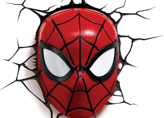 3D Light FX Lampada Spiderman Mask - L’emporio dell’avventuriero