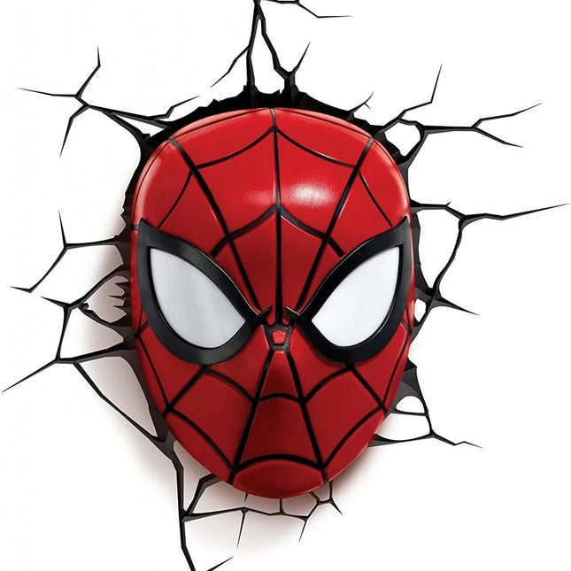 3D Light FX Lampada Spiderman Mask - L’emporio dell’avventuriero