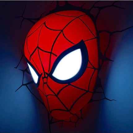 3D Light FX Lampada Spiderman Mask - L’emporio dell’avventuriero