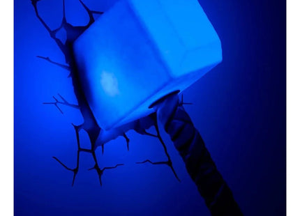 3D Light FX Lampada Thor's Hammer - L’emporio dell’avventuriero