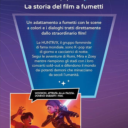 KPop Demon Hunters: La Storia del Film a Fumetti – Libro Ufficiale