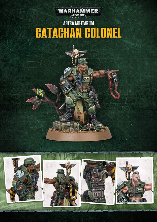 Warhammer 40.000 – Astra Militarum Catachan Colonel
