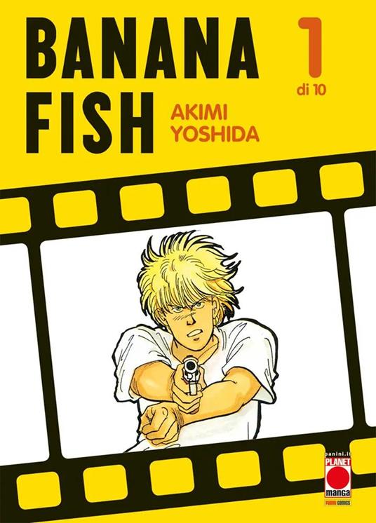 Banana Fish 1, copertina italiana Planet Manga