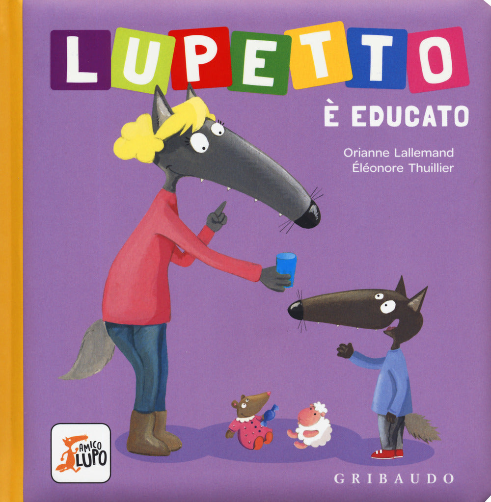 Lupetto è educato – copertina italiana