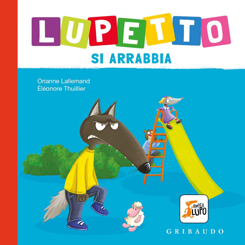 Lupetto si arrabbia – copertina italiana