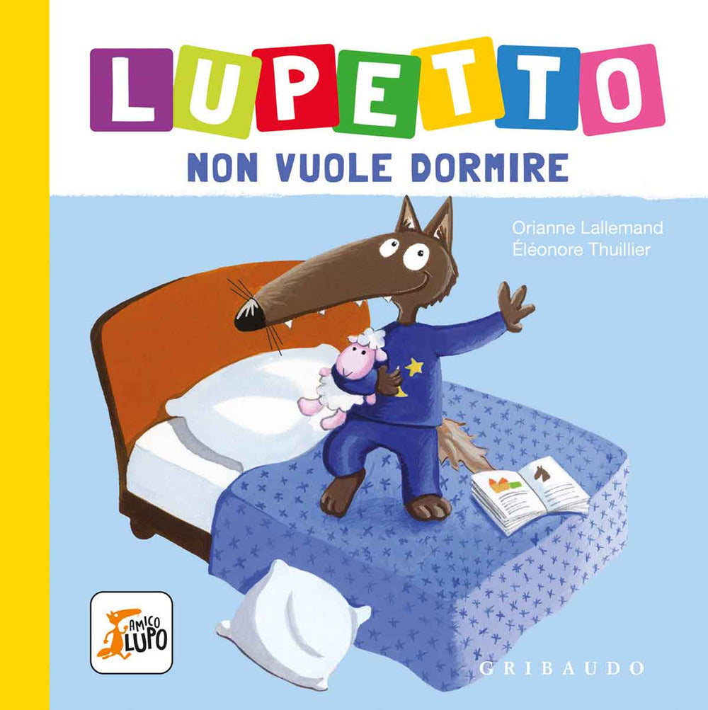 Lupetto non vuole dormire – copertina italiana