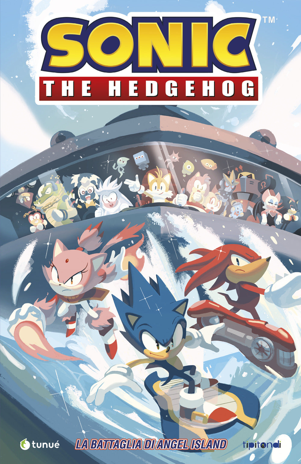 Sonic the Hedgehog 3 – La battaglia di Angel Island – copertina italiana