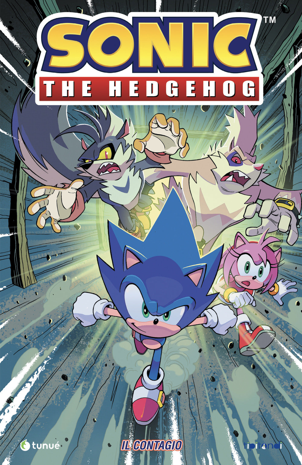 Sonic the Hedgehog 4 – Il contagio – copertina italiana