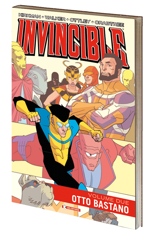Invincible 2 – Otto bastano – copertina ufficiale