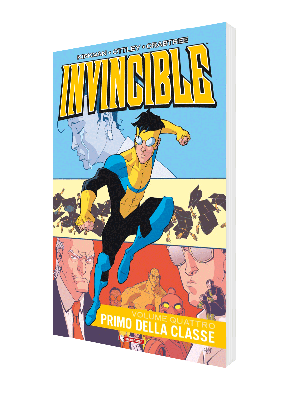 Invincible 4 – Primo della classe – copertina ufficiale