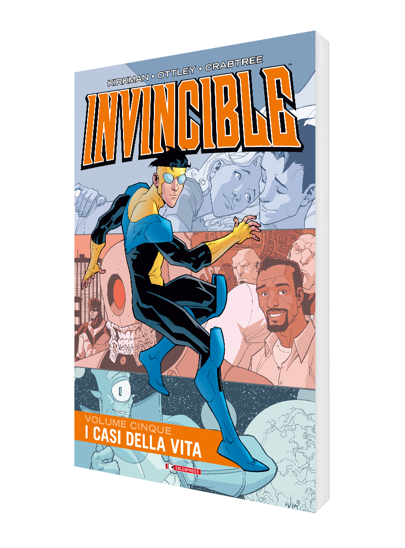 Invincible 5 – I casi della vita – copertina ufficiale