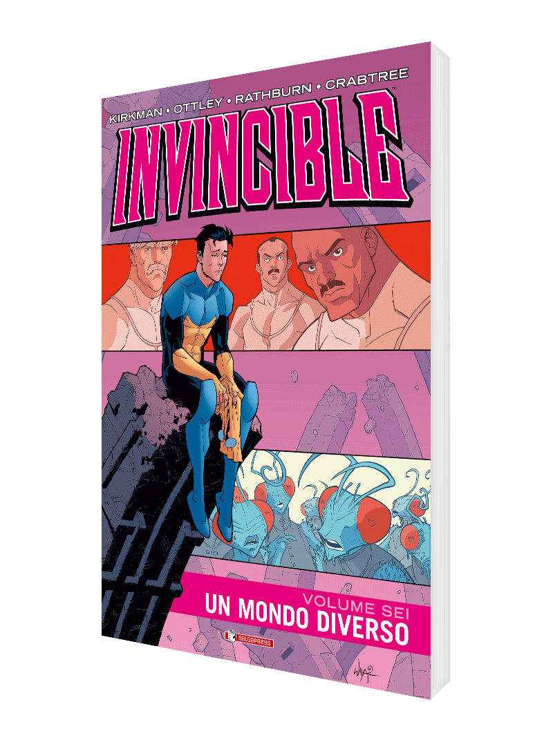 Invincible 6 – Un mondo diverso – copertina ufficiale