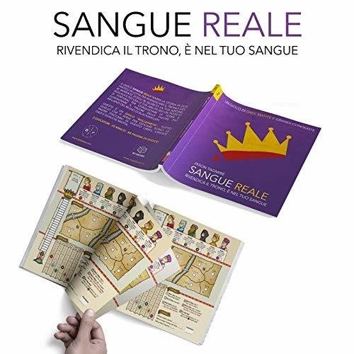 Sangue Reale – Rivendica il trono, è nel tuo sangue – copertina