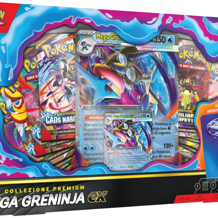 Preordine Pokémon – Collezione Premium Mega Greninja-ex ITA