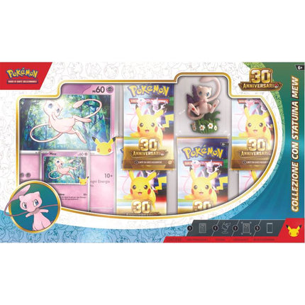 Preordine Pokèmon 30° Anniversario - Collezione con Statuina Mew & Mewtwo (IT)
