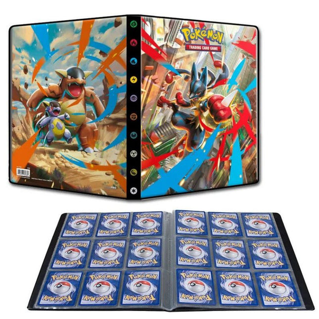 Album 9 Tasche Portfolio Pokèmon - Mega Lucario - L’emporio dell’avventuriero