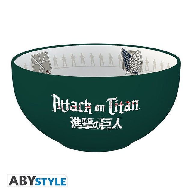 Attack On Titan - Bowl 600ml Emblems S3 - L’emporio dell’avventuriero