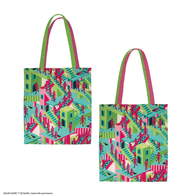 Bag Squid Game - Tote Bag Staircase - L’emporio dell’avventuriero
