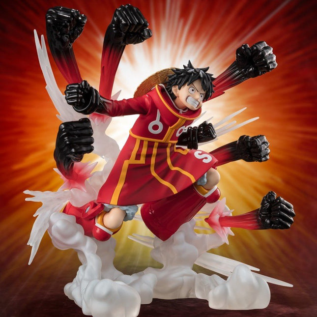 Bandai Figuarts Zero One Piece - Monkey D. Luffy (Gum - Gum Hawk Gatling) - L’emporio dell’avventuriero