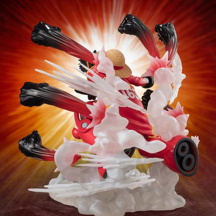 Bandai Figuarts Zero One Piece - Monkey D. Luffy (Gum - Gum Hawk Gatling) - L’emporio dell’avventuriero