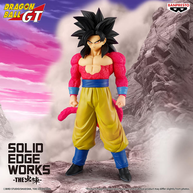 Banpresto Son Goku Super Saiyan 4 – Dragon Ball GT – Solid Edge Works - L’emporio dell’avventuriero
