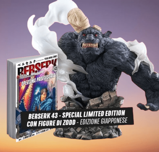 BERSERK 43 JAP + MEZZO BUSTO ZODD - L’emporio dell’avventuriero