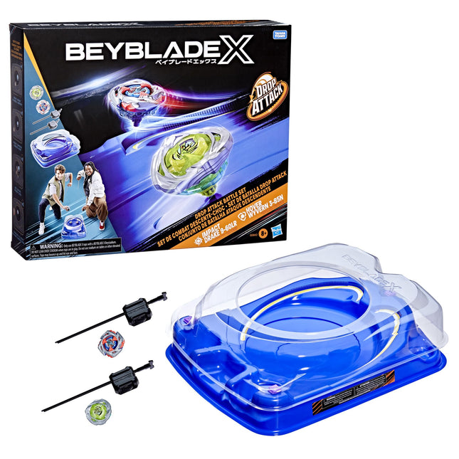 BEYBLADE X – Drop Attack Battle Set Arena - L’emporio dell’avventuriero