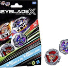 Beyblade X Dual Pack Beat Tyranno 4 - 70Q / Knife Shinobi 4 - 80HN - L’emporio dell’avventuriero