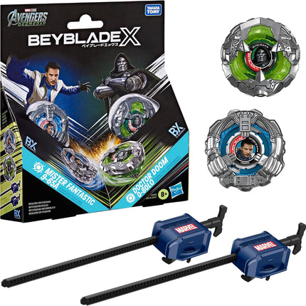 Beyblade X Marvel – Mister Fantastic 9-65A e Doctor Doom 0-80LO - L’emporio dell’avventuriero