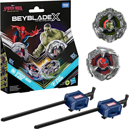 Beyblade X Marvel – Spider-Man 6-60R e Hulk 3-85N - L’emporio dell’avventuriero