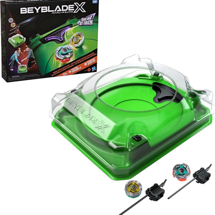 Beyblade X – Sneak Attack Battle Set con arena e 2 trottole - L’emporio dell’avventuriero