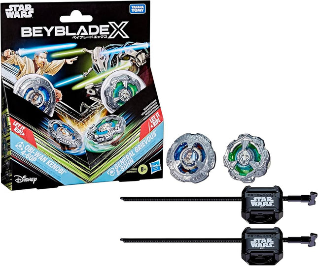 BEYBLADE X Star Wars – Obi - Wan Kenobi 4 - 60P / General Grievous 3 - 80HN - L’emporio dell’avventuriero