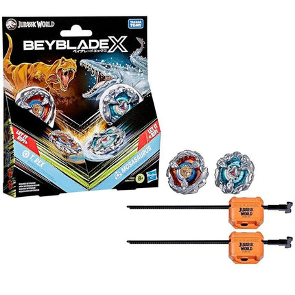Beyblade X T - Rex / Mosasaurus Jurassic World - L’emporio dell’avventuriero