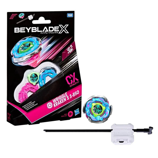 Beyblade X Wriggle Kraken S 3 - 85O - L’emporio dell’avventuriero