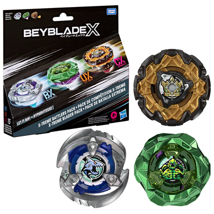 Beyblade X - X-Treme Battlers Pack - L’emporio dell’avventuriero