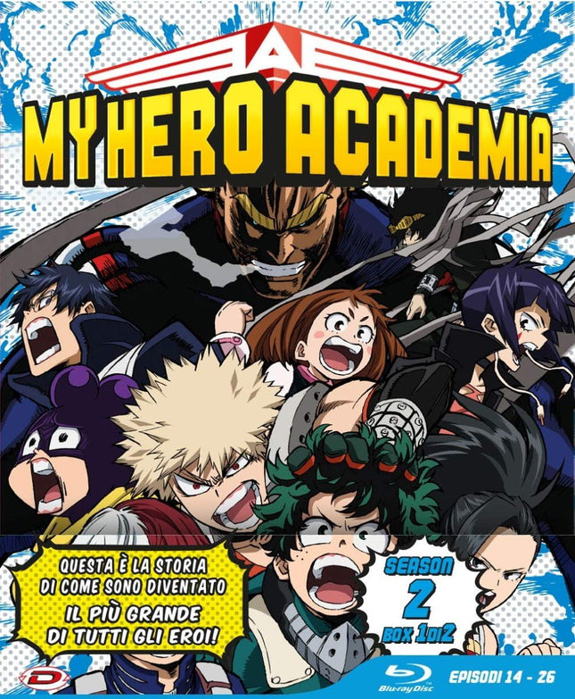 Blu - Ray My Hero Academia Stagione 2 (Box 1 di 2) Edizione Limitata - L’emporio dell’avventuriero