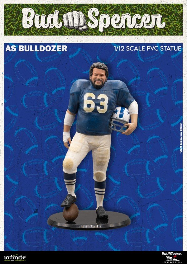 Bud Spencer as Bulldozer – statua PVC 1/12 Infinite Statue - L’emporio dell’avventuriero