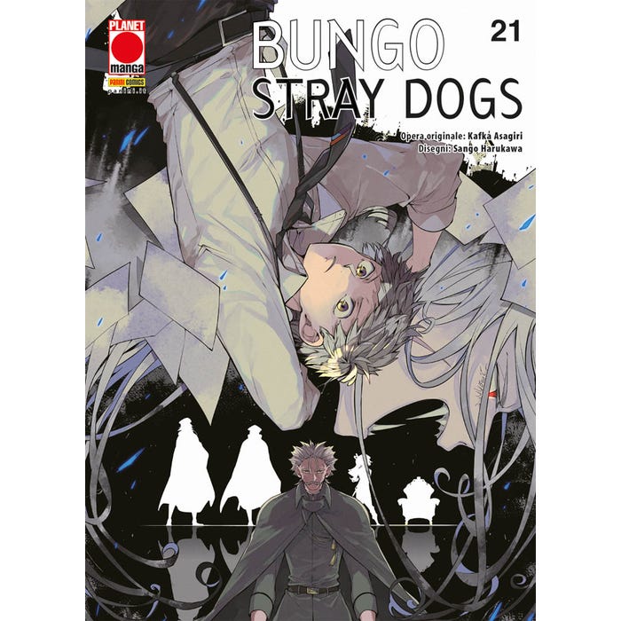 Bungo Stray Dogs 21, copertina italiana Planet Manga
