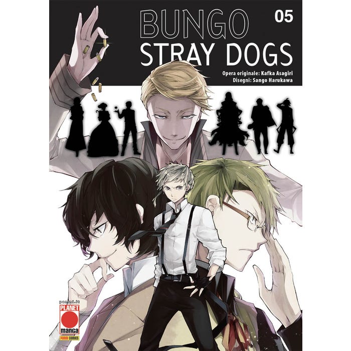 Bungo Stray Dogs 5, copertina italiana Panini