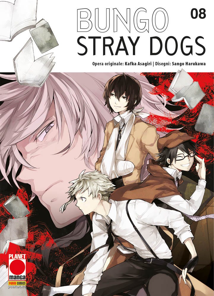 Bungo Stray Dogs 8 – copertina italiana Planet Manga