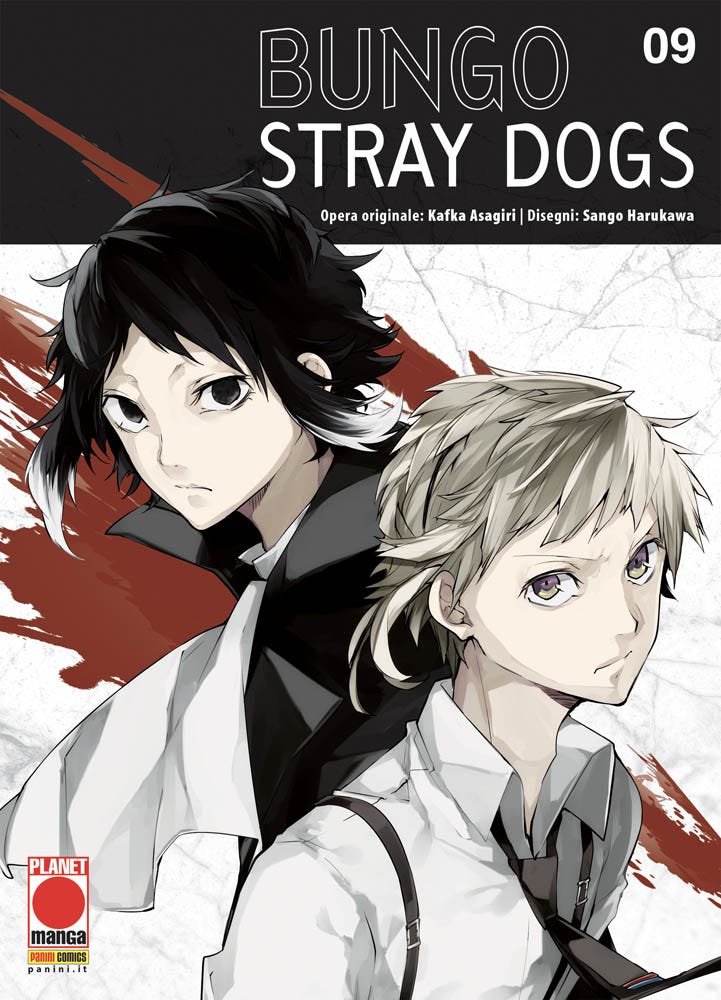 Bungo Stray Dogs 9 – copertina italiana Planet Manga