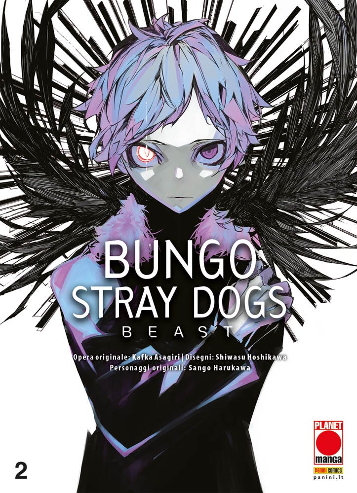 Bungo Stray Dogs – Beast 2 – copertina italiana Planet Manga
