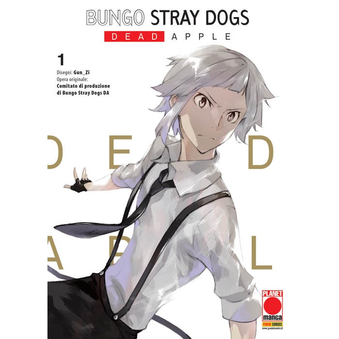 Bungo Stray Dogs – Dead Apple 1, copertina italiana Planet Manga