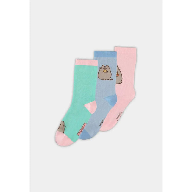 Calzini Pusheen 3 - Pack (Taglia EU 35 - 38) – Prodotto Ufficiale - L’emporio dell’avventuriero