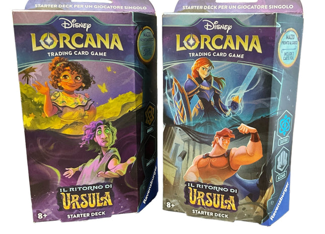 Carte Disney Lorcana - Starter Deck Il Ritorno di Ursula - L’emporio dell’avventuriero