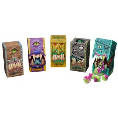 Chessex – Blind Box Hidden Wonders | Set da 7 Dadi Poliedrici - L’emporio dell’avventuriero