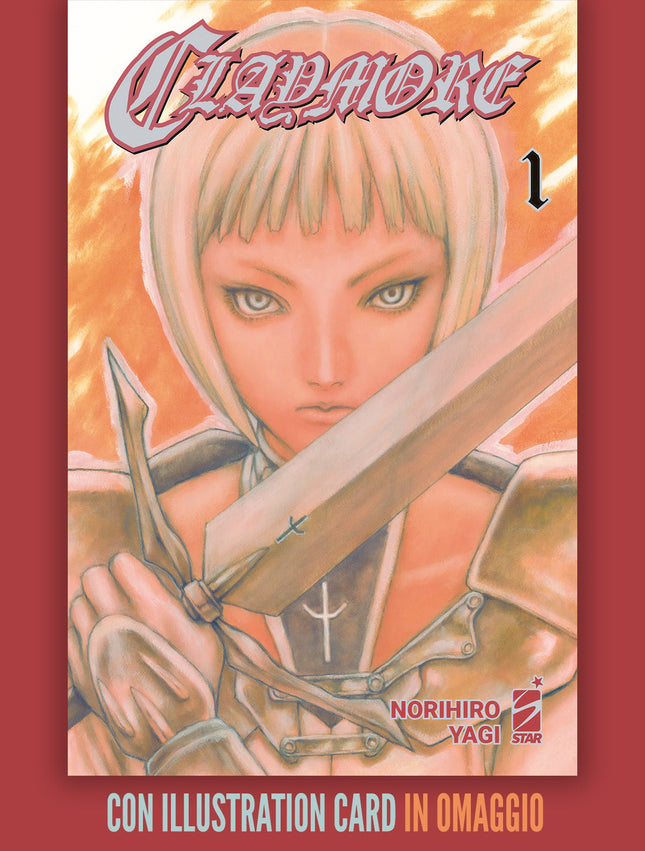 Claymore New Edition 1 con Illustration Card - L’emporio dell’avventuriero