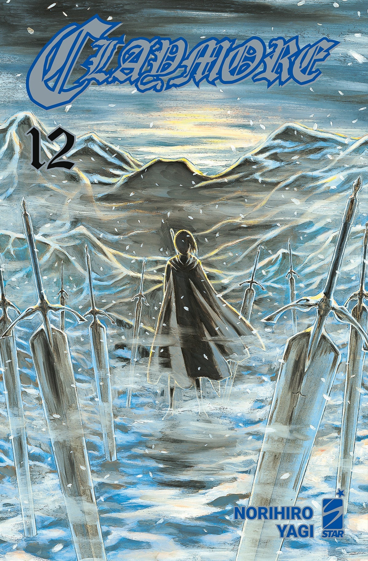 Claymore New Edition 12, copertina ufficiale Star Comics