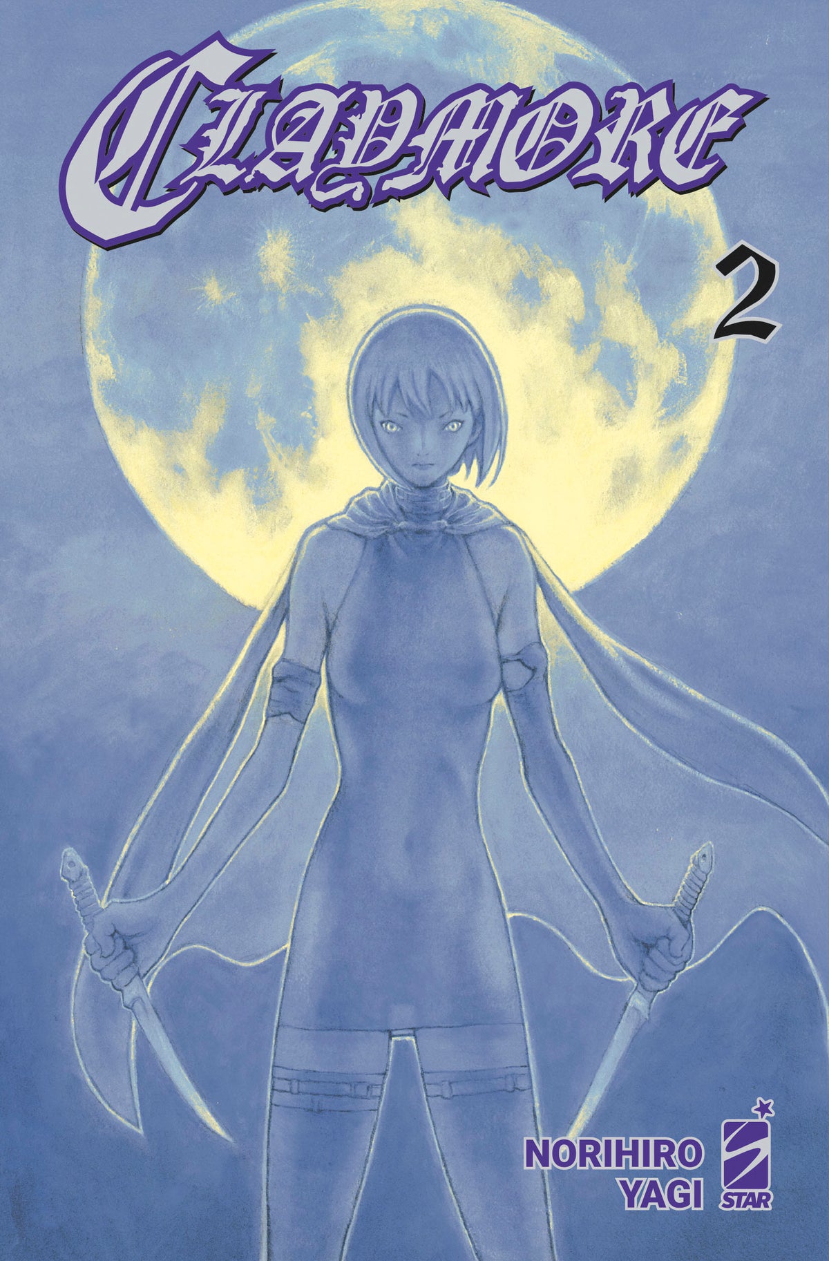 Claymore New Edition 2, copertina ufficiale Star Comics